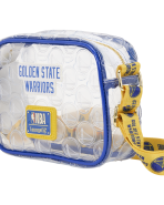 NBA Golden State Warriors Clear Crossbody Stadium Bag - Image 3