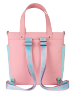 Classic Barbie Terry Cloth Convertible Backpack & Tote Crossbody Bag - Image 4