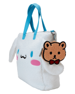 Sanrio Cinnamoroll Cosplay Sherpa Tote Crossbody Bag With Coin Bag - Image 8