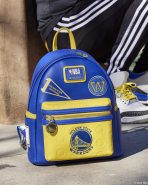 NBA Golden State Warriors Patch Icons Mini Backpack - Image 2
