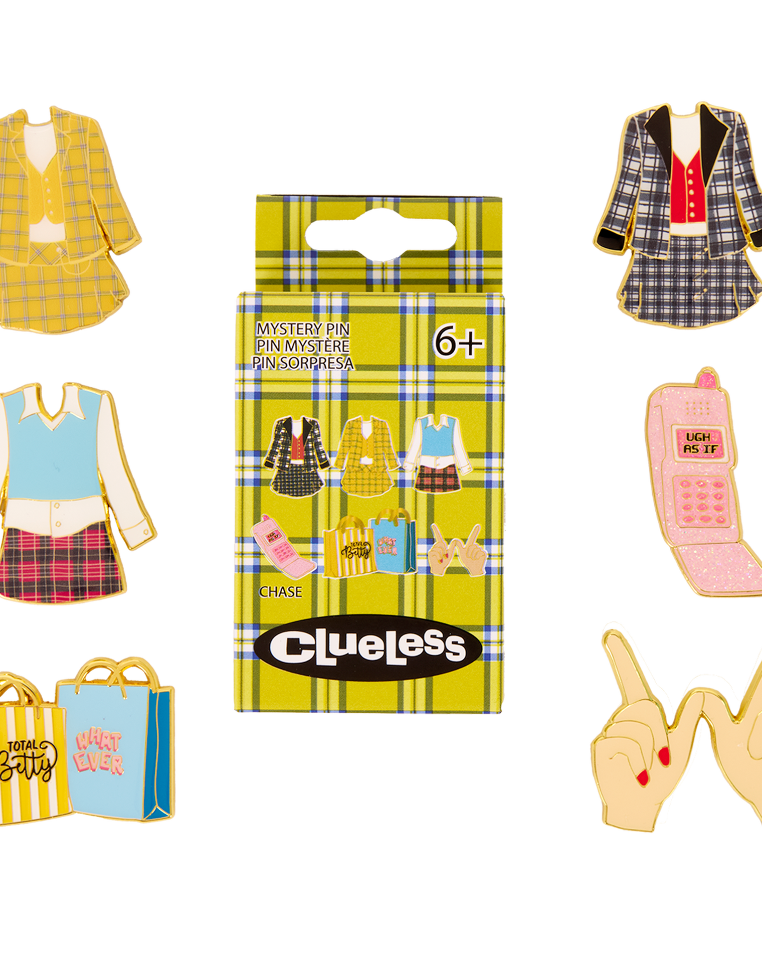 Clueless 30th Anniversary Mystery Box Pin