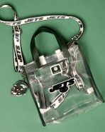 NFL New York Jets Clear Convertible Backpack & Tote Crossbody Stadium Bag - Image 2