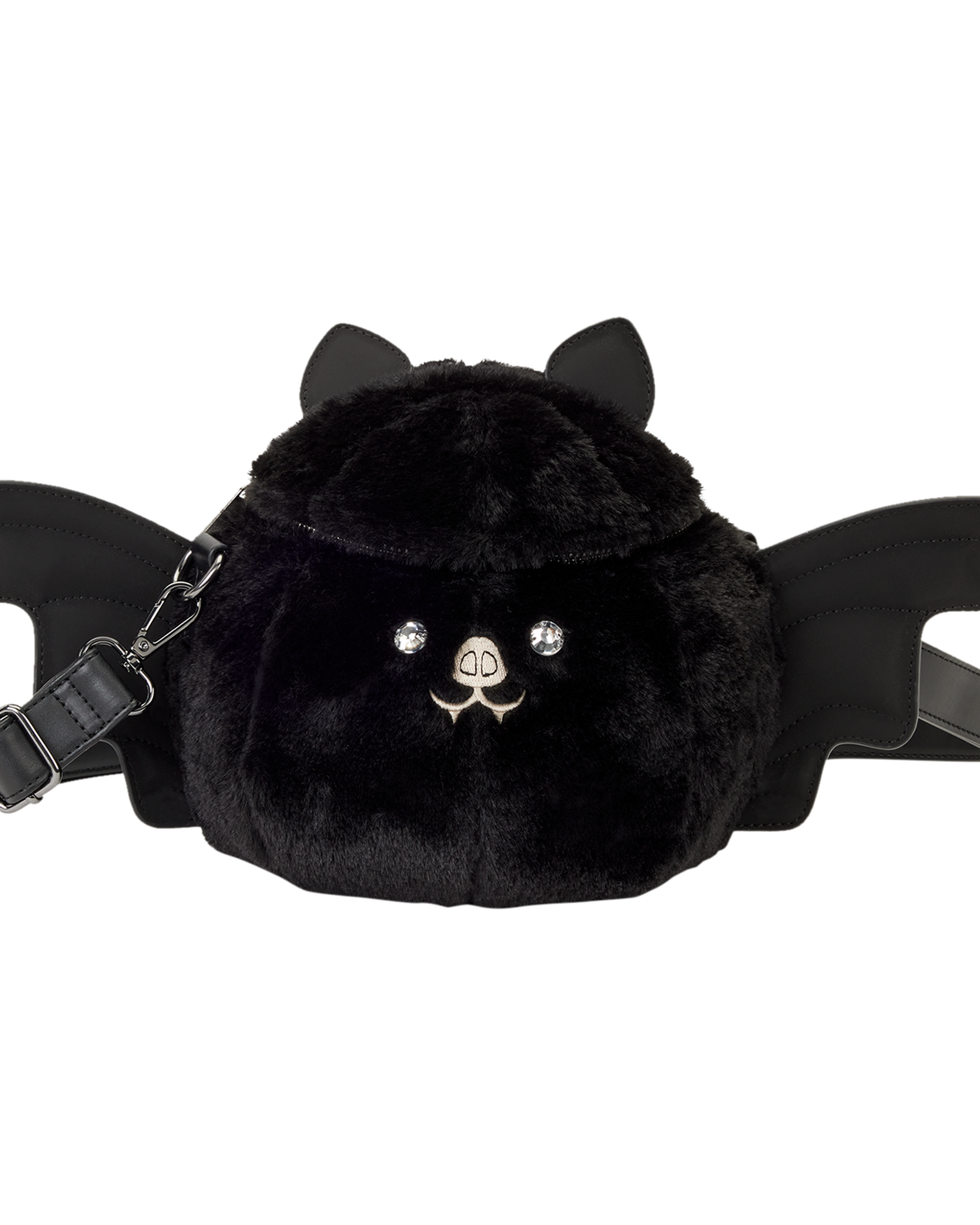 Loungefly Plush Bat Figural Crossbody Bag