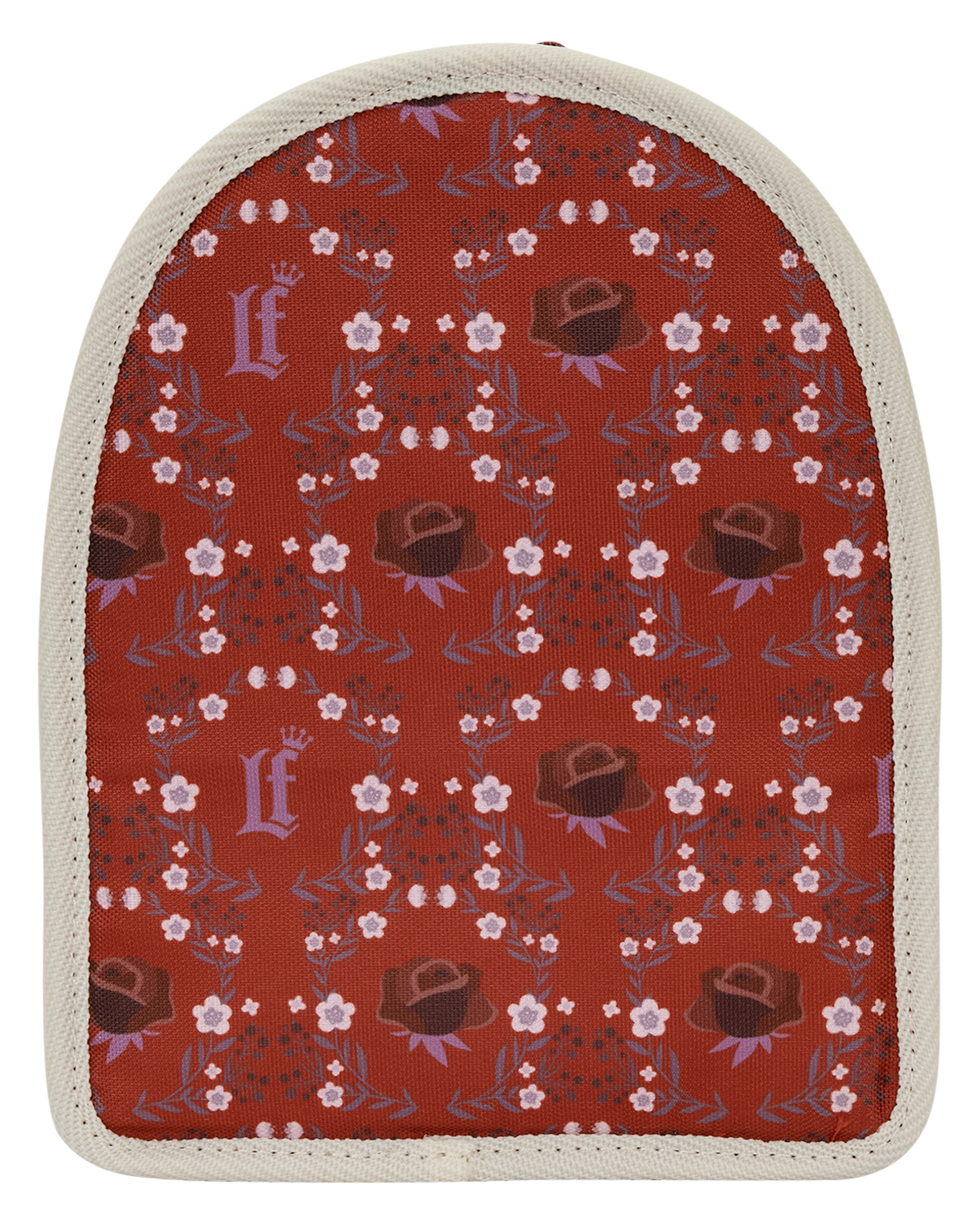 Loungefly Cream & Red Floral Light-Up Mini Backpack Bag Organizer Insert
