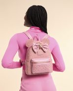 Minnie Mouse Exclusive Glitter Tweed Mini Backpack - Image 2