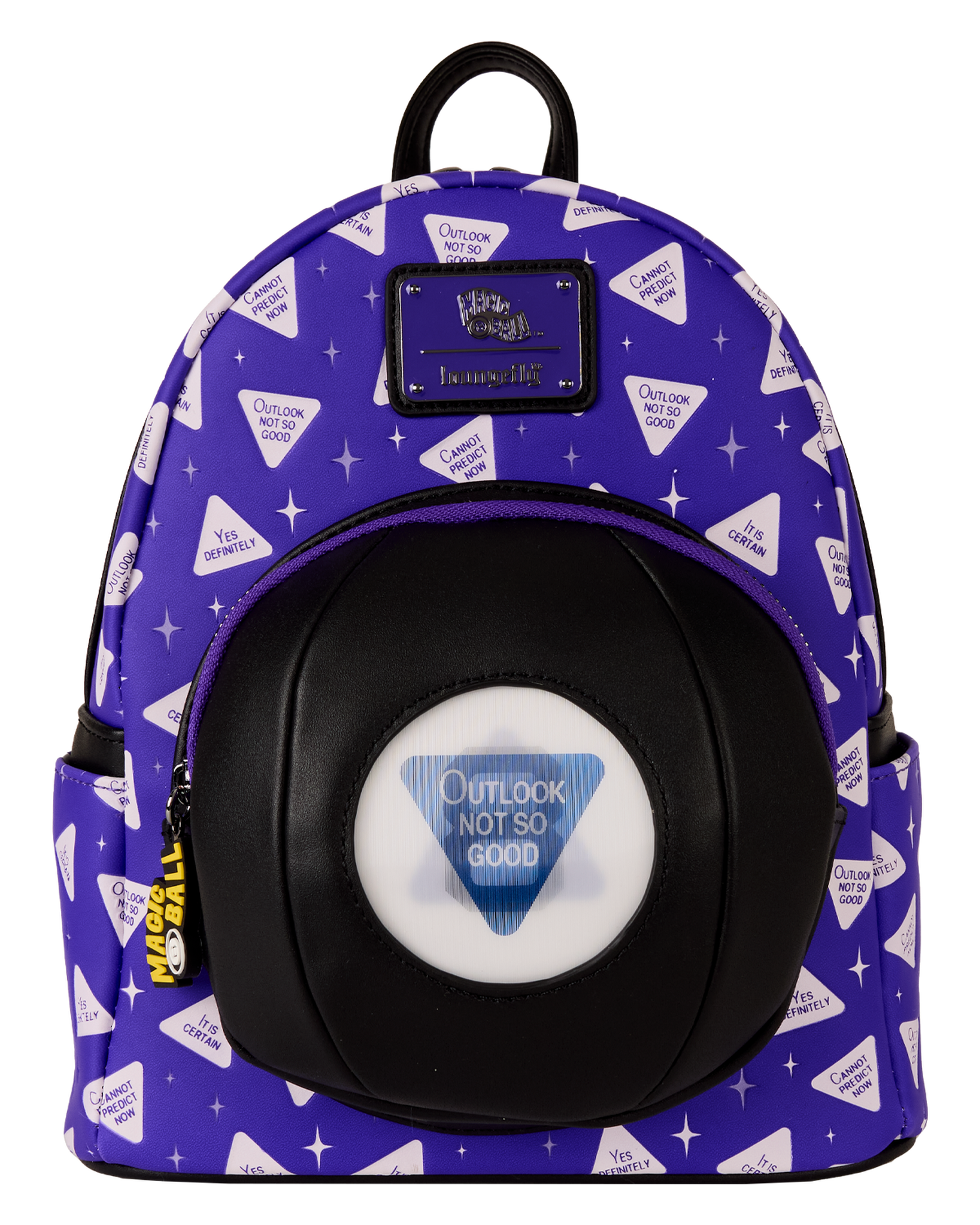 Magic 8 Ball All-Over Print Lenticular Mini Backpack
