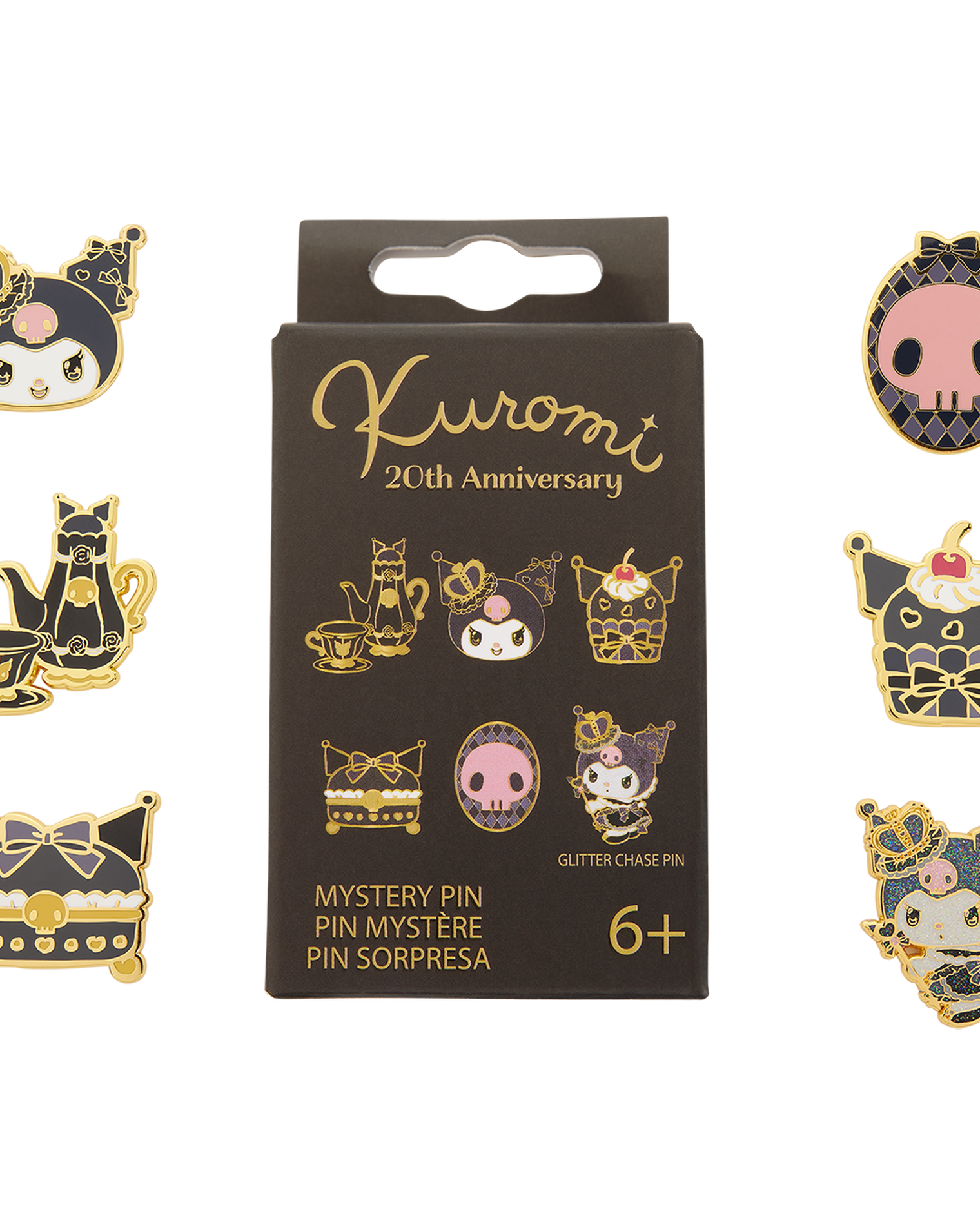 Sanrio Kuromi 20th Anniversary Mystery Box Pin