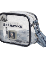NFL Seattle Seahawks Clear Crossbody Stadium Bag - Image 3