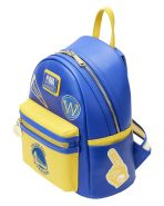 NBA Golden State Warriors Patch Icons Mini Backpack - Image 4