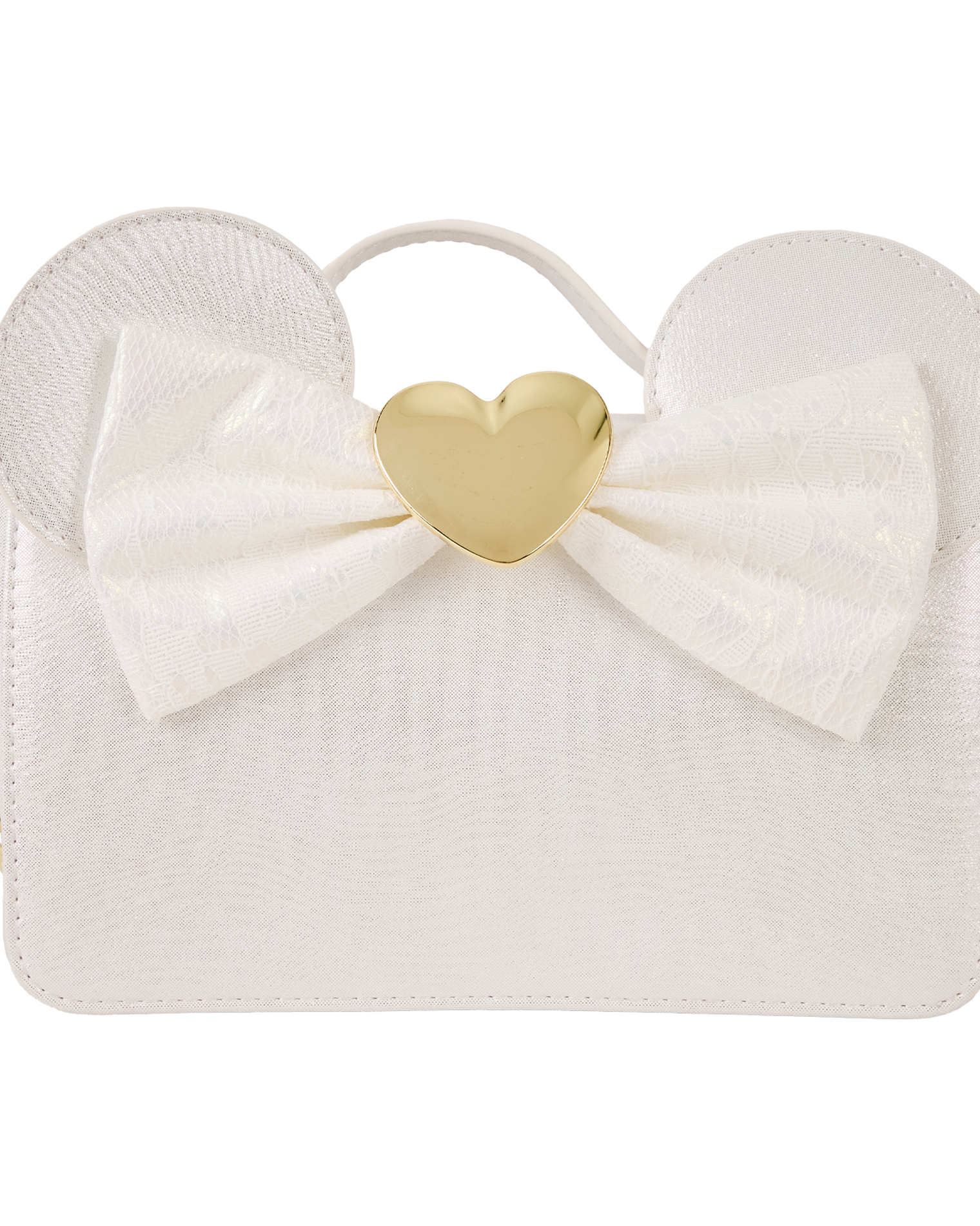Minnie Mouse Iridescent Lace Wedding Crossbody Bag