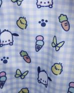 Sanrio Pochacco Gingham Cell Phone Crossbody Bag with Coin Bag - Image 7