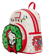 Peanuts Snoopy & Woodstock Holiday Plush Wreath Mini Backpack - Image 4