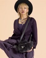 Loungefly Plush Bat Figural Crossbody Bag - Image 2