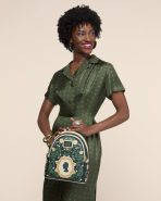 Bridgerton Silhouette Floral Mini Backpack - Image 2