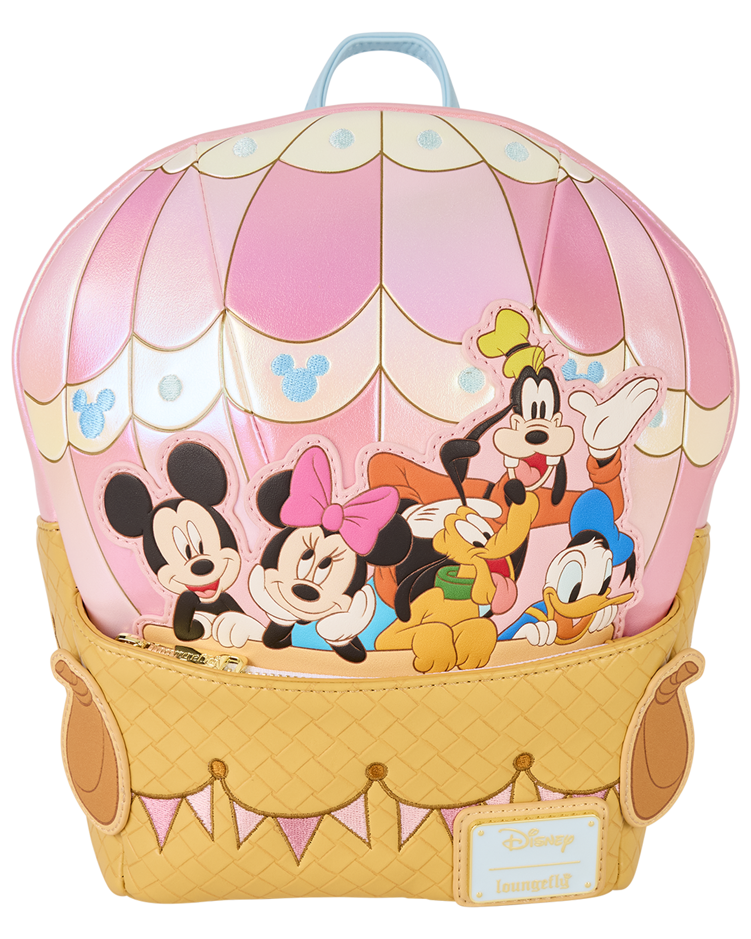 Mickey & Friends Hot Air Balloon Figural Mini Backpack