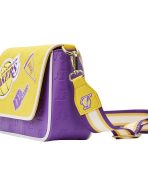 NBA Los Angeles Lakers Patch Icons Crossbody Bag - Image 4