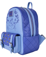 Winnie The Pooh Floral Eeyore Quilted Texture Mini Backpack - Image 4