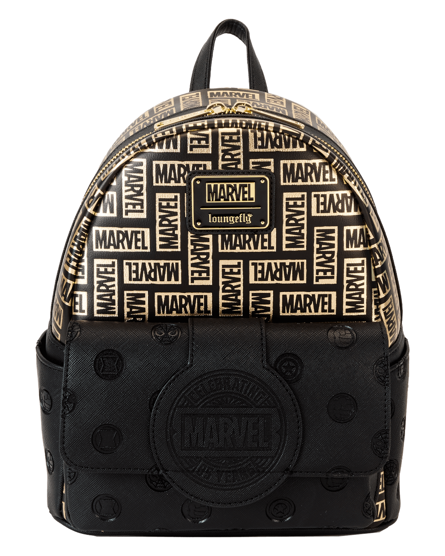 Marvel 85th Anniversary All-Over Print Logo Mini Backpack