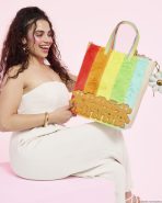 Classic Good Luck Trolls Plush Glitter Tote Crossbody Bag with Coin Bag - Image 2