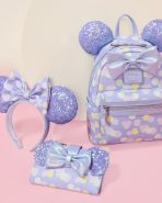 Minnie Mouse Exclusive Iridescent All-Over Print Sequin Ear Mini Backpack - Image 3
