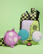 Invader Zim Gir Cell Phone Crossbody Bag with Coin Bag - Image 3