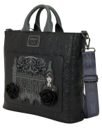 Wednesday Black Roses Convertible Backpack & Tote Crossbody Bag - Image 4