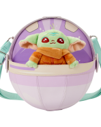 The Mandalorian Grogu Figural Pod Plush Crossbody Bag