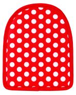 Loungefly Polka Dot Mini Backpack Bag Organizer Insert - Image 2