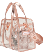Loungefly Clear Floral Crossbody Bag with Coin Bag - Image 6