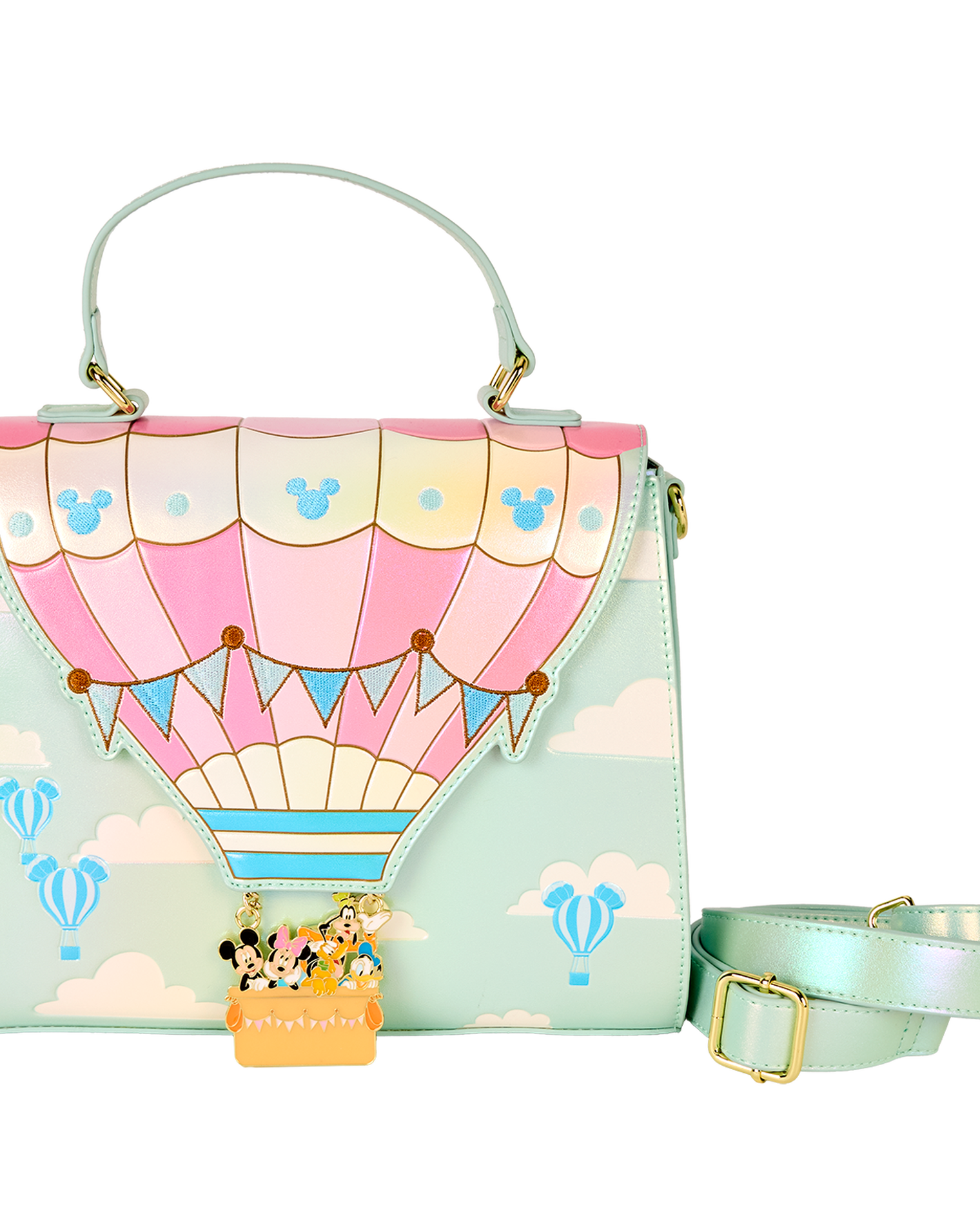 Mickey & Friends Hot Air Balloon Crossbody Bag
