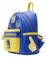 NBA Golden State Warriors Patch Icons Mini Backpack - Image 3