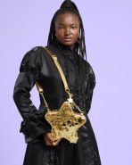 Loungefly Gold Star Sequin Figural Crossbody Bag - Image 2