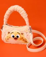 Zootopia 2 Officer Clawhauser Cotton Candy Plush Cosplay Crossbody Bag - Image 2