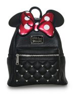 Minnie Mouse Classic Bow Quilted Texture Ear Mini Backpack