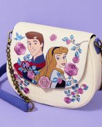 Sleeping Beauty Princess Aurora & Prince Phillip Floral Crossbody Bag - Image 2
