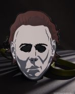 Halloween Michael Myers Mask Glow Crossbody Bag - Image 2