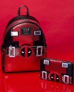 Marvel Metallic Deadpool Cosplay Zip Around Wallet - Image 3