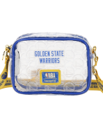 NBA Golden State Warriors Clear Crossbody Stadium Bag
