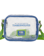 NBA Minnesota Timberwolves Clear Crossbody Stadium Bag