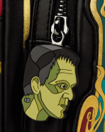 Universal Monsters The Bride Of Frankenstein Stained Glass Mini Backpack - Image 5