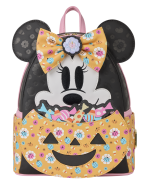 Minnie Mouse Cosplay Floral Pumpkin Glow Mini Backpack