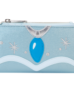 The Princess and the Frog Tiana Blue Gown Glitter Cosplay Flap Wallet