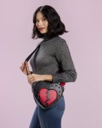 Loungefly Broken Heart Figural Crossbody Bag - Image 3