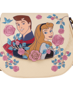 Sleeping Beauty Princess Aurora & Prince Phillip Floral Crossbody Bag