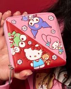 Sanrio Hello Kitty & Friends Color Block Zip Around Wallet - Image 2