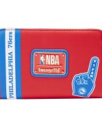 NBA Philadelphia 76ers Patch Icons Zip Around Wallet - Image 4