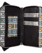 Monopoly 90th Anniversary Money Glitter Zip Around Wallet - Image 7