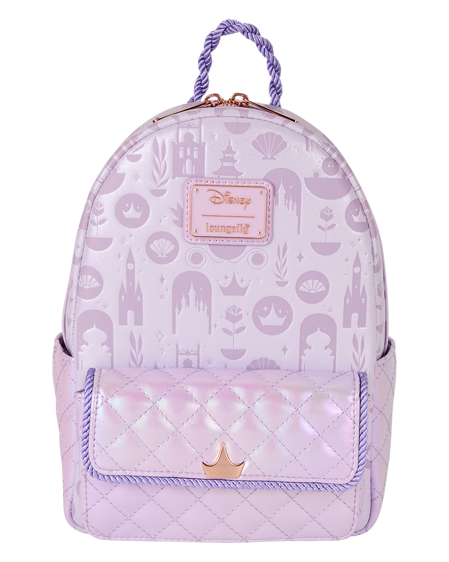Disney Princess Iridescent All-Over Print Exclusive Mini Backpack