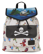 Peter Pan Exclusive Captain Hook Pirate Ship Drawstring Full-Size Backpack