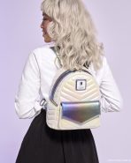 Funko Pop! By Loungefly BTS Iridescent Quilted Mini Backpack - Image 2